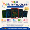 Tablio Çocuk LCD Manyetik Sihirli Yazı Tableti
